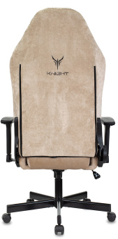 Кресло игровое Knight N1 Fabric бежевый Light-21 с подголов. крестов. металл - купить недорого с доставкой в интернет-магазине