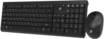 Клавиатура + мышь Оклик S269W клав:черный мышь:черный USB беспроводная slim Multimedia (2070303) - купить недорого с доставкой в интернет-магазине
