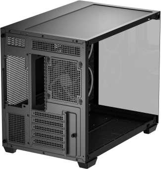 Корпус Deepcool CG330 3F черный без БП mATX 2xUSB3.0 audio bott PSU - купить недорого с доставкой в интернет-магазине