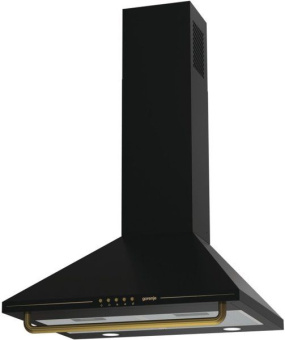 Вытяжка каминная Gorenje Classico WHC63CLB антрацит управление: кнопочное (1 мотор) - купить недорого с доставкой в интернет-магазине