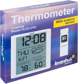 Термометр Levenhuk LP30 белый - купить недорого с доставкой в интернет-магазине