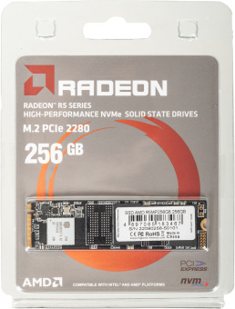 Накопитель SSD AMD PCIe 3.0 x4 256GB R5MP256G8 Radeon M.2 2280 - купить недорого с доставкой в интернет-магазине