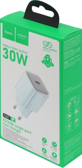 Сетевое зар./устр. Hoco N47 Glorious 30W 3A (PD) (PD30W 35370) - цена, купить или заказать с доставкой в интернет-магазине Сетевое зар./устр. Hoco N47 Glorious 30W 3A (PD) (PD30W 35370) - купить недорого с доставкой в интернет-магазине