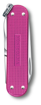 Нож перочинный Victorinox Classic SD Alox Flamingo Party (0.6221.251G) 58мм 5функц. подар.коробка - купить недорого с доставкой в интернет-магазине