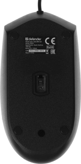 Мышь Defender Delta MM-523 черный оптическая 1000dpi USB для ноутбука 2but (52523) - купить недорого с доставкой в интернет-магазине