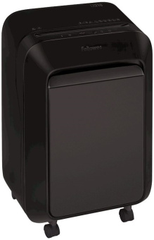 Шредер Fellowes PowerShred LX210 черный (секр.P-4) фрагменты 16лист. 23лтр. скрепки скобы пл.карты - купить недорого с доставкой в интернет-магазине