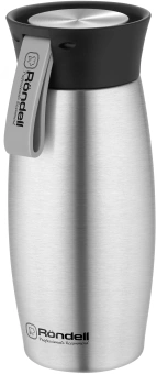 Термокружка для напитков Rondell Breve RDS-1882 0.5л. стальной матовый картонная коробка - купить недорого с доставкой в интернет-магазине