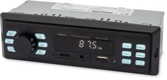 Автомагнитола Digma MCP-225W 1DIN 2x45Вт v5.0 AUX 2 - купить недорого с доставкой в интернет-магазине