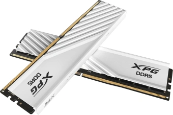 Память DDR5 2x16GB 5600MHz A-Data AX5U5600C4616G-DTLABWH XPG Lancer Blade RTL Gaming PC5-44800 CL46 DIMM ECC 288-pin 1.1В kit dual rank с радиатором Ret - купить недорого с доставкой в интернет-магазине