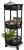 Этажерка Domfy DHC-FC30862 34.2x34.2x83.6см d=34.2см черный - купить недорого с доставкой в интернет-магазине