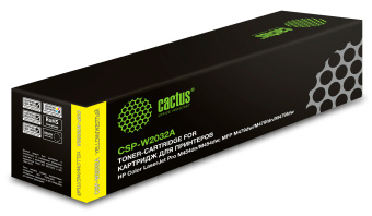 Картридж лазерный Cactus CSP-W2032A 415A желтый (2100стр.) для HP LJ M454/MFP M479 - купить недорого с доставкой в интернет-магазине
