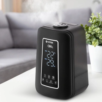 Увлажнитель воздуха Vitek VT-2340 черный - цена, купить или заказать с доставкой в интернет-магазине Увлажнитель воздуха Vitek VT-2340 черный - купить недорого с доставкой в интернет-магазине