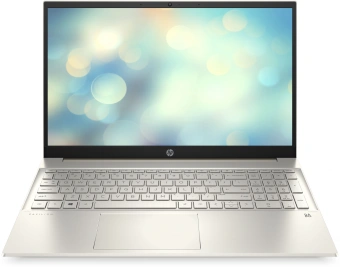 Ноутбук HP Pavilion 15-eg3039ci Core i3 1315U 8Gb SSD512Gb Intel UHD Graphics 15.6" IPS FHD (1920x1080) FreeDOS gold WiFi BT Cam (84J89EA) - купить недорого с доставкой в интернет-магазине