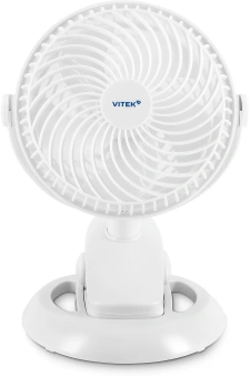 Вентилятор настольный Vitek VTF-06U 3Вт скоростей:2 белый - купить недорого с доставкой в интернет-магазине