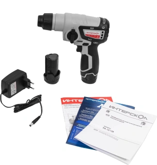 Перфоратор Интерскол ПА-12/12В патрон:SDS-plus уд.:1.2Дж аккум. - купить недорого с доставкой в интернет-магазине