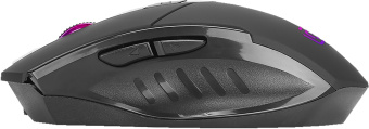 Мышь Оклик 780GW черный оптическая (3200dpi) беспроводная USB для ноутбука (6but) - купить недорого с доставкой в интернет-магазине