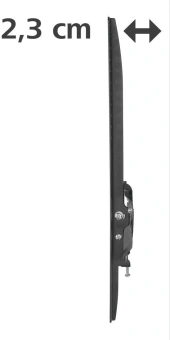 Кронштейн для телевизора Hama 00220809 черный 32"-65" макс.35кг настенный фиксированный - купить недорого с доставкой в интернет-магазине