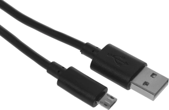 Кабель 2A Square Connector USB (m)-micro USB (m) 1м черный - купить недорого с доставкой в интернет-магазине
