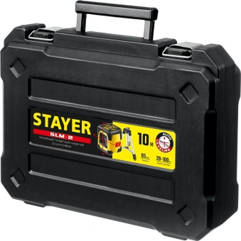Нивелир лазерн. Stayer 34961-2 2кл.лаз. 690нм цв.луч. красный 2луч. - купить недорого с доставкой в интернет-магазине
