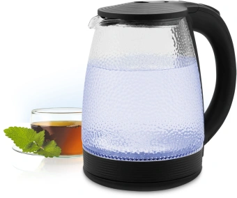 Чайник электрический Vitek VT-7003 1.7л. 2200Вт черный корпус: стекло - цена, купить или заказать с доставкой в интернет-магазине Чайник электрический Vitek VT-7003 1.7л. 2200Вт черный корпус: стекло - купить недорого с доставкой в интернет-магазине