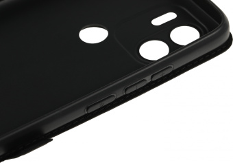 Чехол (флип-кейс) BoraSCO для Xiaomi Poco C51 Book Case черный (72199) - купить недорого с доставкой в интернет-магазине