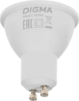 Умная лампа Digma DiLight L1 GU10 5Вт 400lm Wi-Fi (DLL1GU10) - купить недорого с доставкой в интернет-магазине