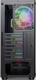 Корпус Accord 3338 черный без БП ATX 6x120mm 1xUSB2.0 1xUSB3.0 audio bott PSU - купить недорого с доставкой в интернет-магазине