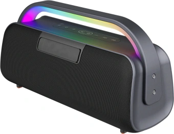 Колонка порт. Ural Молния Кварк черный/серый 240W 1.1 BT/3.5Jack/USB-C 10м 8000mAh (без.бат) (УРАЛ МОЛНИЯ КВАРК) - купить недорого с доставкой в интернет-магазине