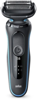 Бритва сетчатая Braun Series 5 50-M1000s реж.эл.:3 питан.:аккум. черный - купить недорого с доставкой в интернет-магазине