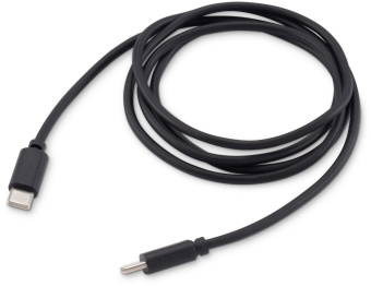 Кабель Buro BU-USB-CC-1.2M-100W USB Type-C (m)-USB Type-C (m) 1.2м черный - купить недорого с доставкой в интернет-магазине