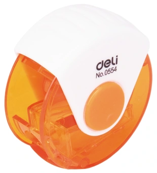 Точилка для карандашей ручная Deli E0554 1 отверстие пластик ассорти европодвес - купить недорого с доставкой в интернет-магазине