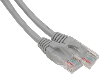 Патч-корд Premier 5-970 1.0 UTP 4 пары cat.5E CCA molded 1м серый RJ-45 (m)-RJ-45 (m) - купить недорого с доставкой в интернет-магазине