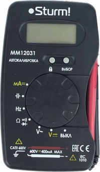 Мультиметр Sturm! MM12031 - купить недорого с доставкой в интернет-магазине