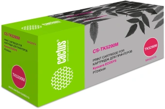 Картридж лазерный Cactus CS-TK5290M TK-5290M пурпурный (13000стр.) для Kyocera Ecosys P7240cdn - купить недорого с доставкой в интернет-магазине