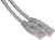 Патч-корд Premier 5-970 1.0 UTP 4 пары cat.5E CCA molded 1м серый RJ-45 (m)-RJ-45 (m) - купить недорого с доставкой в интернет-магазине