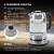 Чайник электрический Hyundai HYK-G8407 1.8л. 2200Вт черный/прозрачный корпус: стекло - цена, купить или заказать с доставкой в интернет-магазине Чайник электрический Hyundai HYK-G8407 1.8л. 2200Вт черный/прозрачный корпус: стекло - купить недорого с доставкой в интернет-магазине