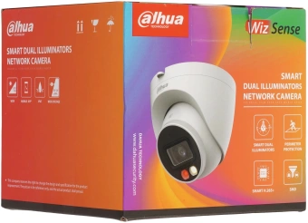 Камера видеонаблюдения IP Dahua DH-IPC-HDW2849TP-S-IL-0360B 3.6-3.6мм цв. корп.:белый - купить недорого с доставкой в интернет-магазине
