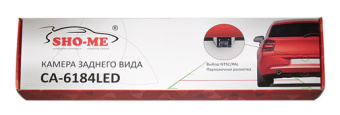 Камера заднего вида Sho-Me CA-6184LED - купить недорого с доставкой в интернет-магазине