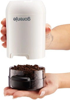 Кофемолка Gorenje SMK150SW 150Вт сист.помол.:одинарный нож вместим.:45гр белый - купить недорого с доставкой в интернет-магазине