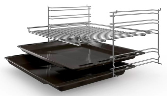 Духовой шкаф Электрический Bosch HBF011BR0Q нержавеющая сталь - купить недорого с доставкой в интернет-магазине