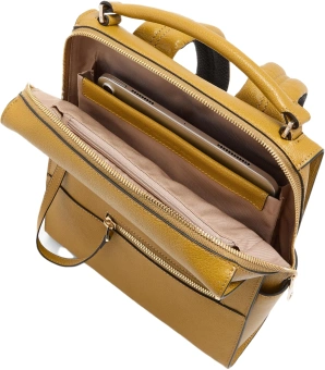 Рюкзак женский Piquadro Patricia CA6771W140/G горчичный натур.кожа - купить недорого с доставкой в интернет-магазине