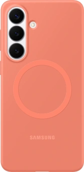 Чехол (клип-кейс) Samsung для Samsung Galaxy S26+ Silicone Magnet Case with MagSafe коралловый (EF-ES947COEGRU) - купить недорого с доставкой в интернет-магазине