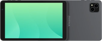 Планшет Digma G8 SC9863A (1.6) 8C RAM3Gb ROM32Gb 8" IPS 1280x800 4G Android 15 Go темно-серый 5Mpix 2Mpix BT WiFi microSD 128Gb 4000mAh 191hrs - купить недорого с доставкой в интернет-магазине