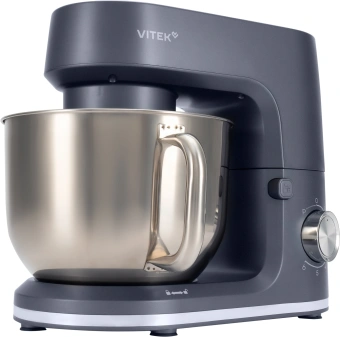 Миксер планетарный Vitek Элегия VT-PM0660 2000Вт антрацитовый - купить недорого с доставкой в интернет-магазине