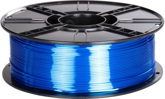 Пластик для принтера 3D Cactus CS-3D-PLA-1KG-S-BLUE PLA SILK d1.75мм 1кг L326м 1цв. - купить недорого с доставкой в интернет-магазине