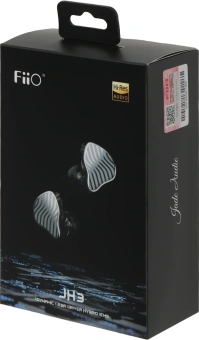 Наушники внутриканальные Fiio JH3 1.2м черный проводные в ушной раковине (80001881) - купить недорого с доставкой в интернет-магазине