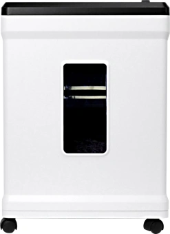 Шредер Heleos УМ26-2 белый/черный (секр.Р-2) ленты 21лист. 26лтр. скрепки скобы пл.карты CD - купить недорого с доставкой в интернет-магазине