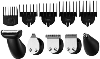 Триммер Kitfort КТ-3109 черный/серебристый 3Вт (насадок в компл:10шт) - купить недорого с доставкой в интернет-магазине