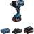 Гайковерт Bosch GDS 18V-1050 аккум. патрон:квад.3/4" (кейс в комплекте) (06019J8522) - купить недорого с доставкой в интернет-магазине