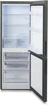 Холодильник Бирюса Б-W6033 2-хкамерн. графит матовый мат. - купить недорого с доставкой в интернет-магазине